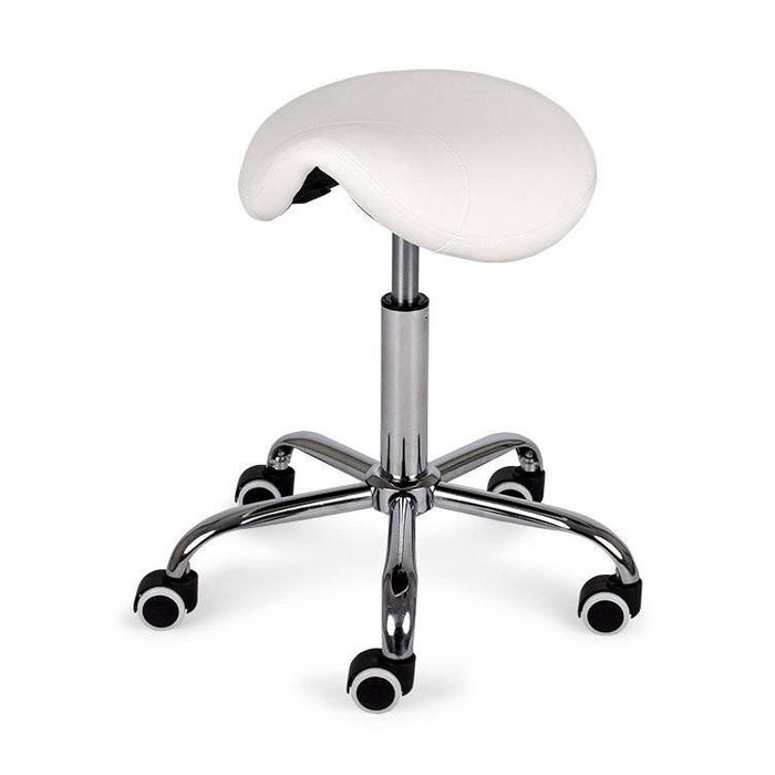 Sgabello a sella LOFI Comfy Base K501 - Bianco
