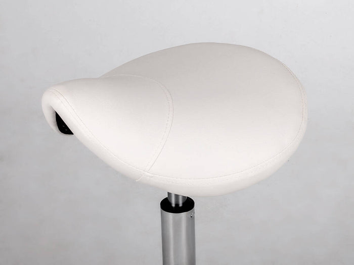 Sgabello a sella LOFI Comfy Base K501 - Bianco