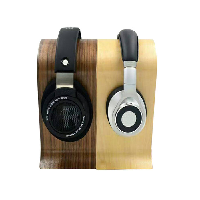 solid wood headphone display stand - image 2