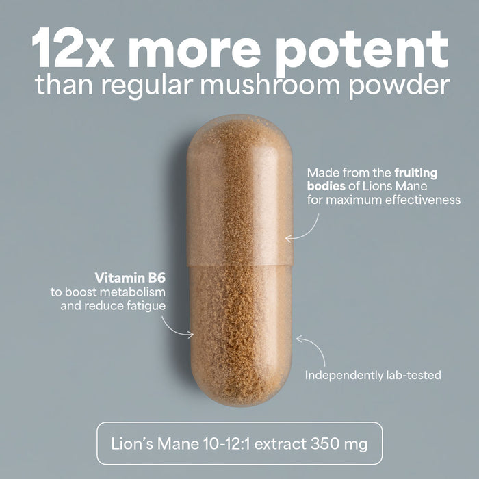 Sooo.me™ - SOOO focused: Lion’s Mane extract 10-12:1