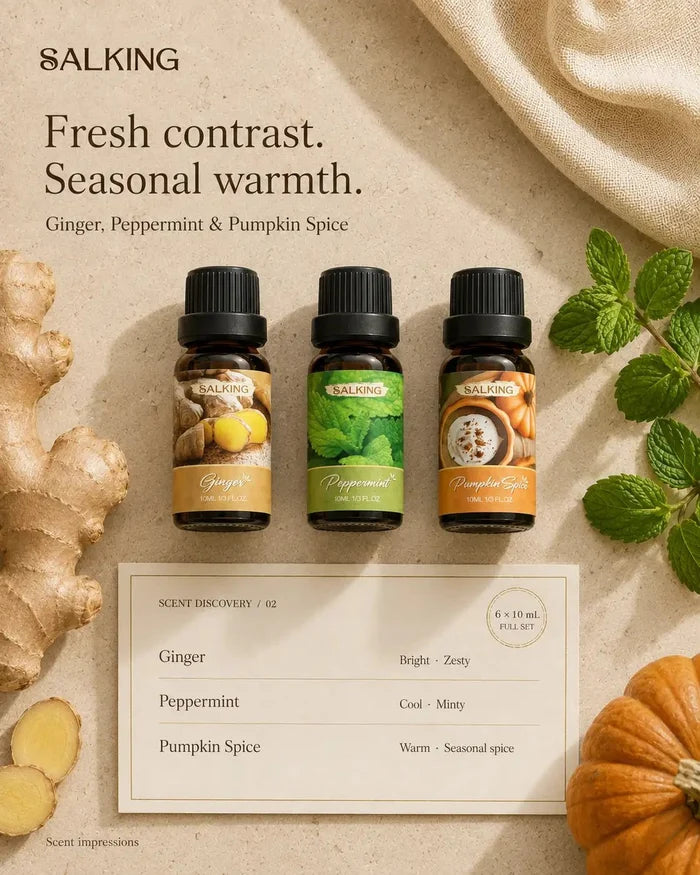 Spice Essential Oils Set - SALKING_Essential oils Set_SALKING