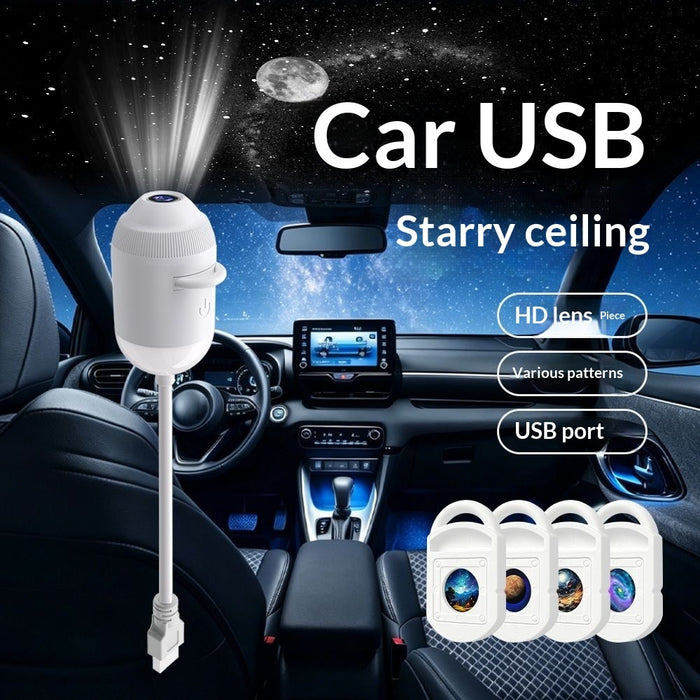 starry night mini projector lamp - image 1