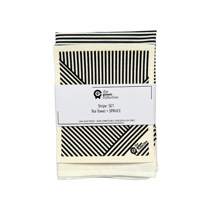 Stripes SET (Teatowel + Dishcloth)