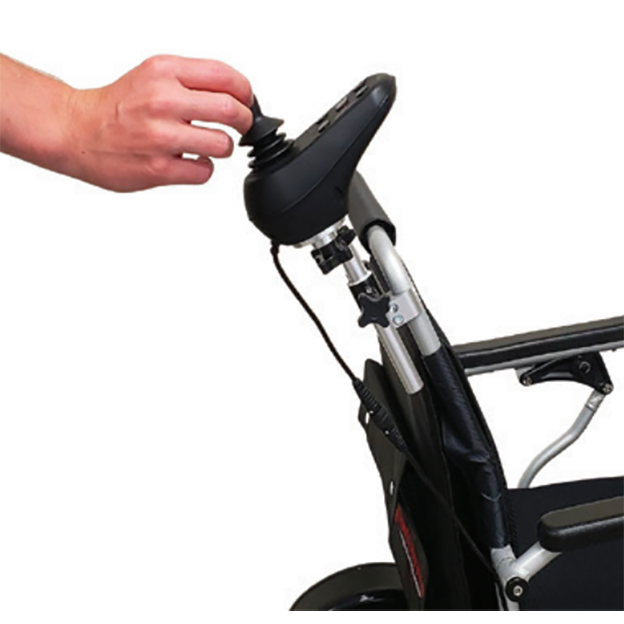 Supporto controller posteriore angolazione regolabile CMA880 per carrozzina MOBILITY 840