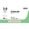 Sutura Ethicon ETHILON 653H - 3-0, Ago 3/8 FS-2 mm 19 - Nero (conf. 36 pz.)
