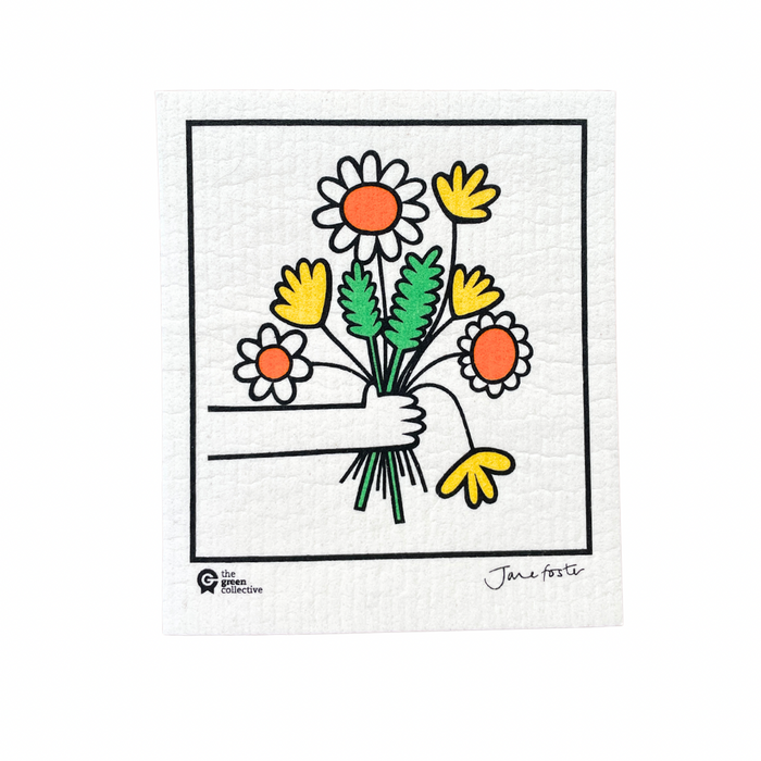 Swedish Dishcloth SPRUCE - Flowers For You