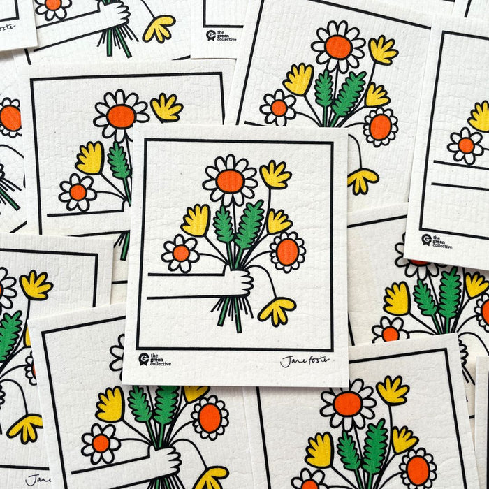 Swedish Dishcloth SPRUCE - Flowers For You