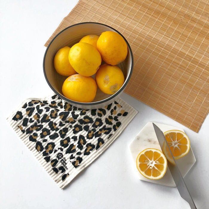 Swedish Dishcloth SPRUCE - Leopard