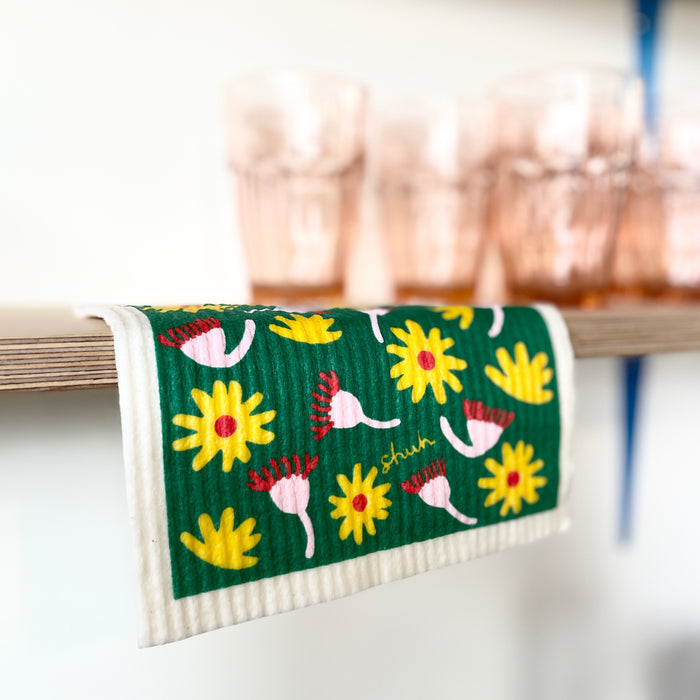 Swedish Dishcloth SPRUCE - Native Flora (Shuh)
