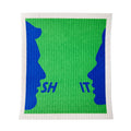 Swedish Dishcloth SPRUCE - SH   IT Silhouettes