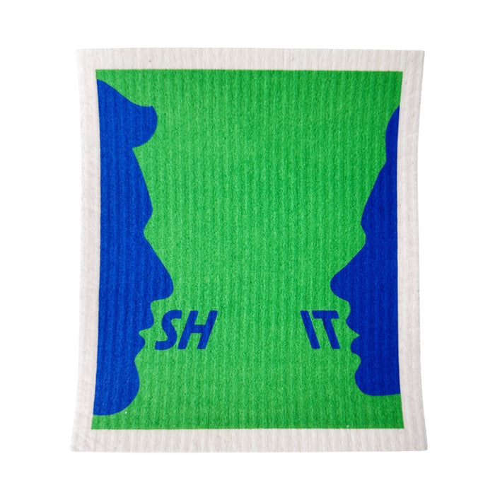 Swedish Dishcloth SPRUCE - SH   IT Silhouettes