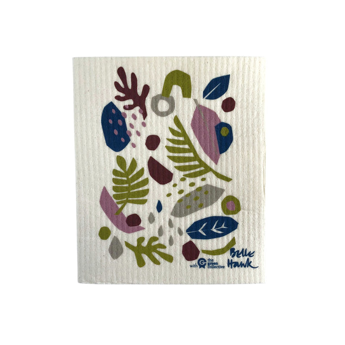 Swedish Dishcloth SPRUCE - Spring by Belle Hawk