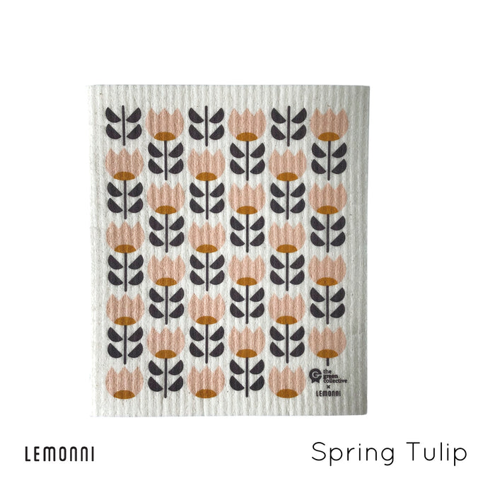 Swedish Dishcloth SPRUCE - Spring Tulip