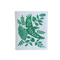 Swedish Dishcloth SPRUCE Arohanui in EMERALD GREEN. Design by Natty