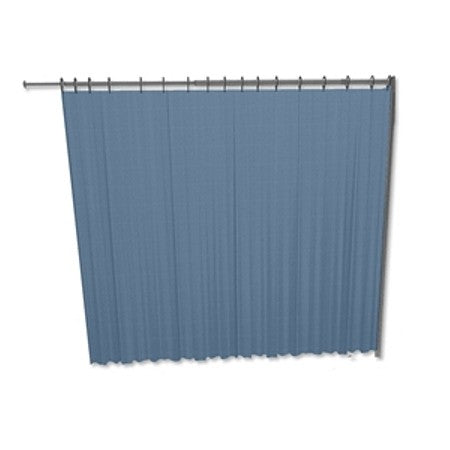 Tenda in Trevira per separè da parete 225 x 180 cm - blu