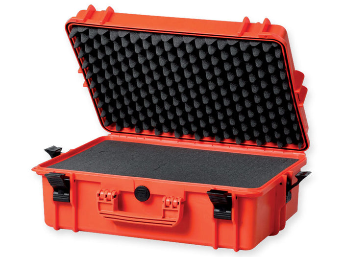 Valigetta CASE 430 Grande vuota - Arancione- con inserti spugna