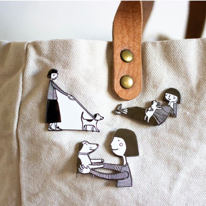 Walking Time Pin