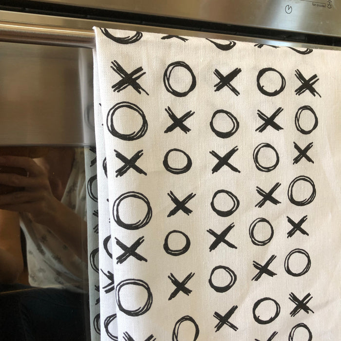XOXO Tea Towel (50% Linen)