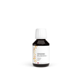 A bottle of ZINZINO BalanceOil+ with Orange Lemon Mint flavor, containing a natural blend of pure fish oil and extra virgin olive oil.